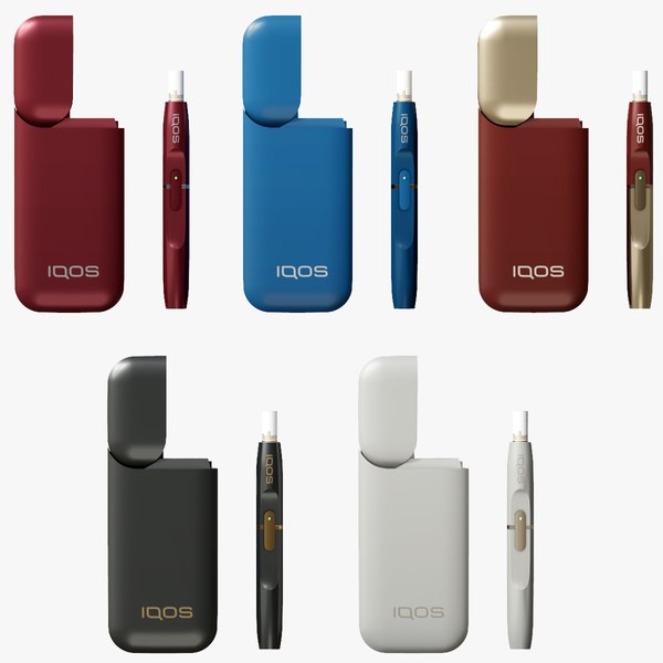 Iqos color cigarette 3D model - TurboSquid 1353696