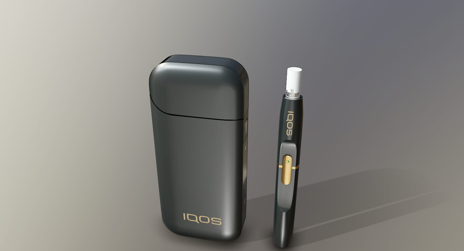 Iqos Color Cigarette 3D Model - TurboSquid 1353696