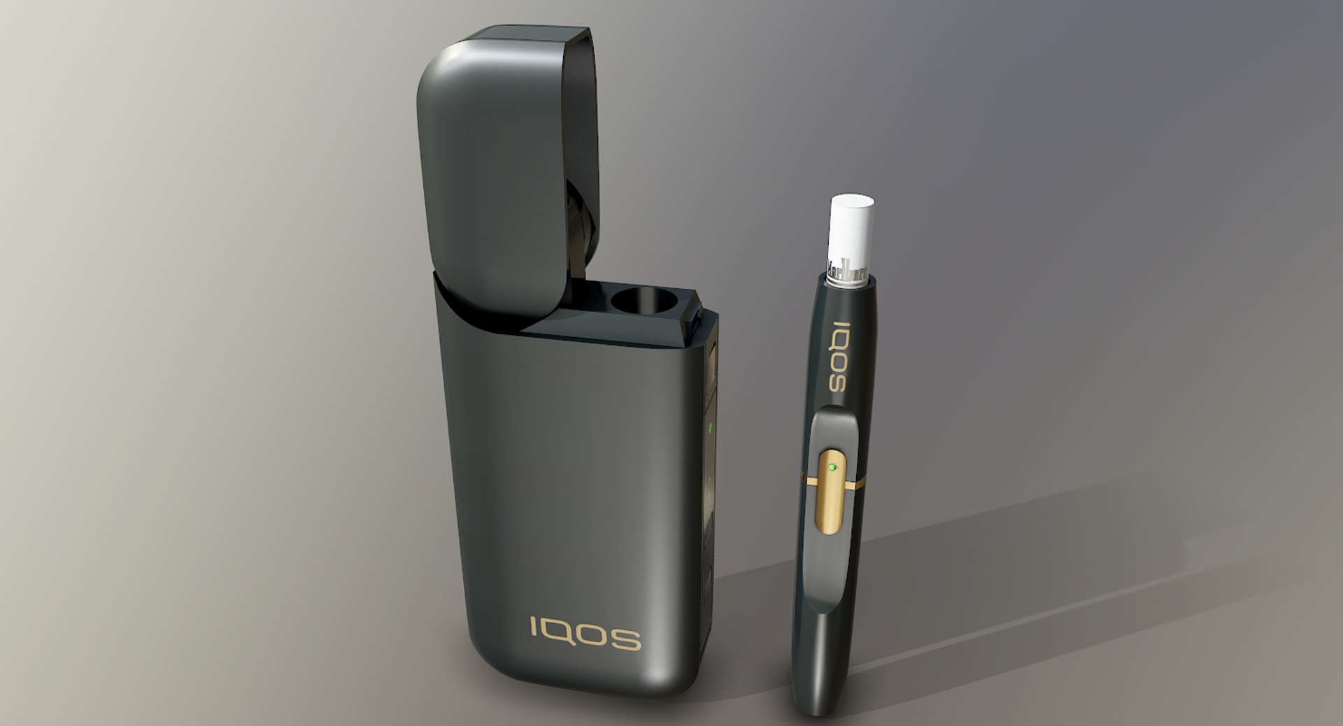 Iqos Color Cigarette 3D Model - TurboSquid 1353696