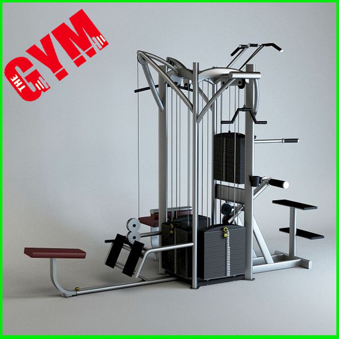 Multi Gym 3d Model