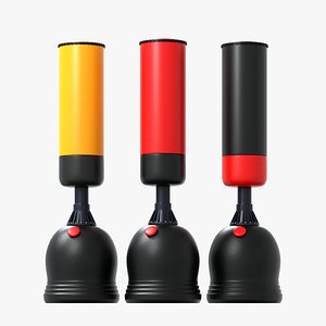 Standing Punching Bag 3D model