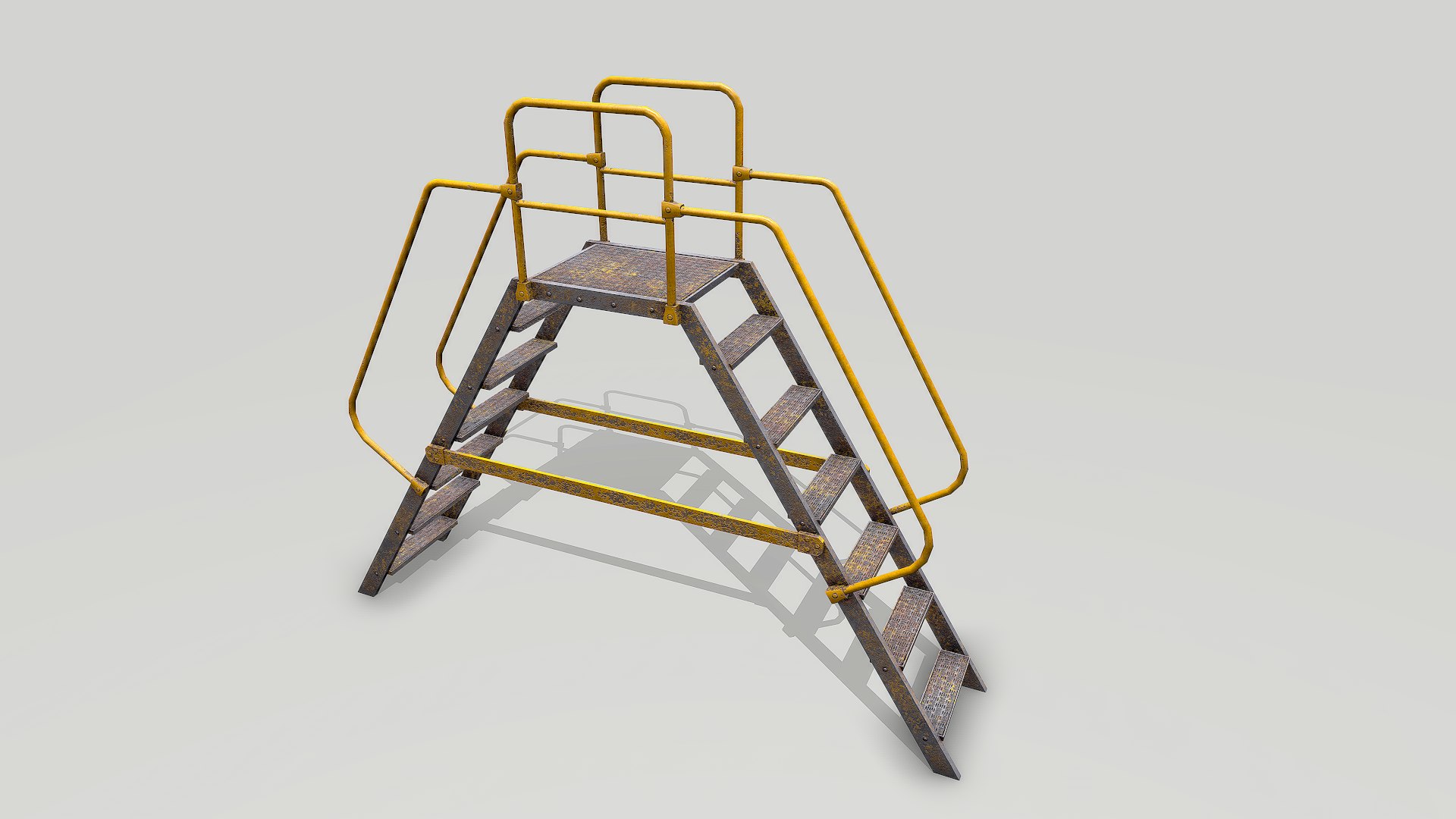 Metal Ladder model - TurboSquid 1993265