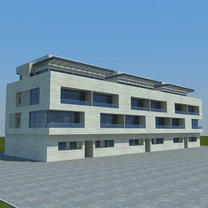 3d model of buildings 2 6