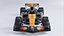 F1 2025 Mclaren MCL39 Formula 1 Race Car Low-poly 3D model