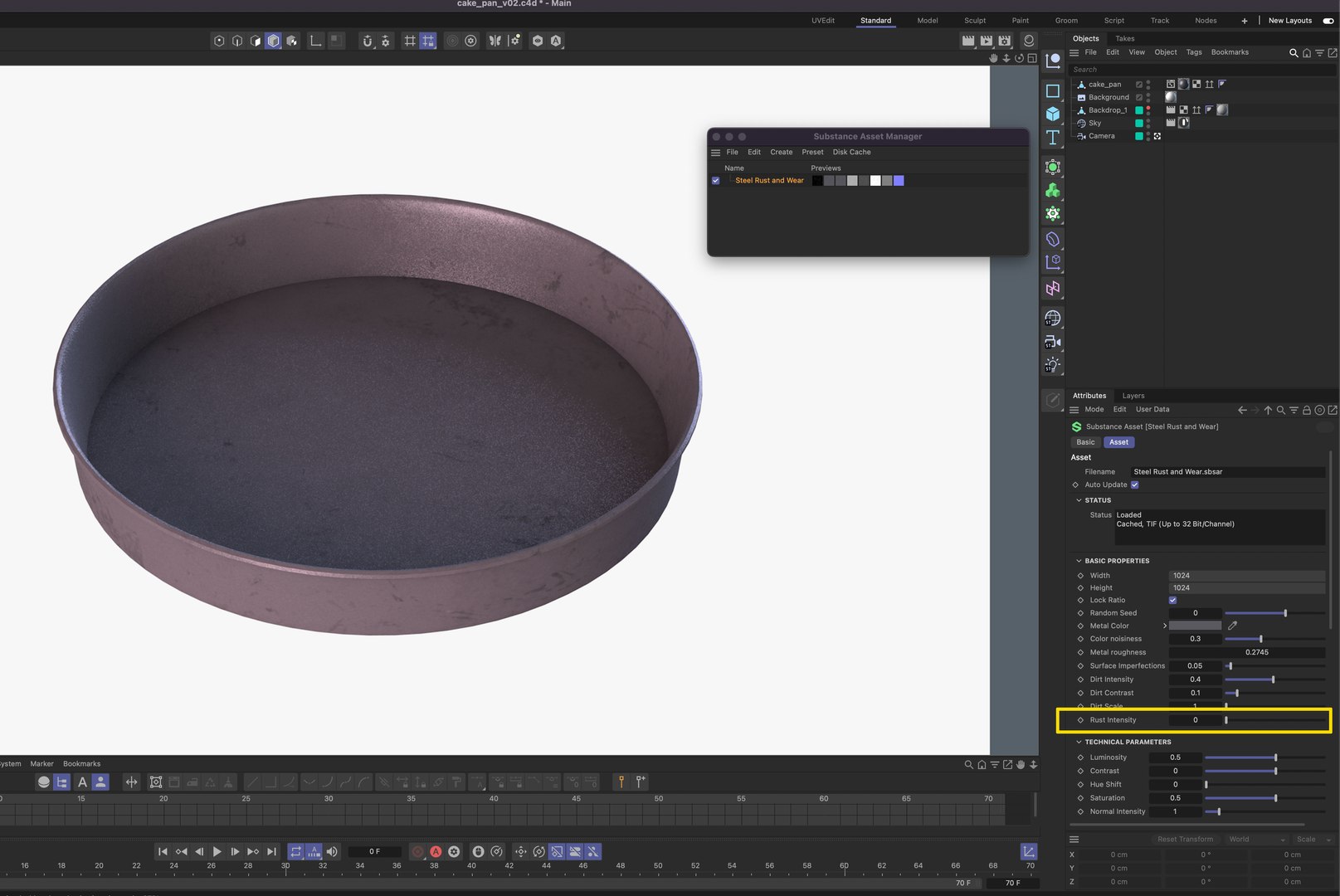 3D Model Cake Pan - TurboSquid 1959116