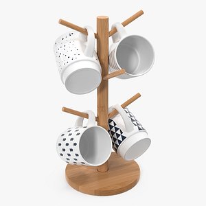 kitchen mug tree stand model
