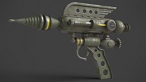 Fantasy Gun 05 3D model