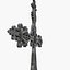 Church Metal Cross Decor Statue Art Style Stylish Fancy ornamental relief Symbol