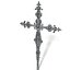 Church Metal Cross Decor Statue Art Style Stylish Fancy ornamental relief Symbol