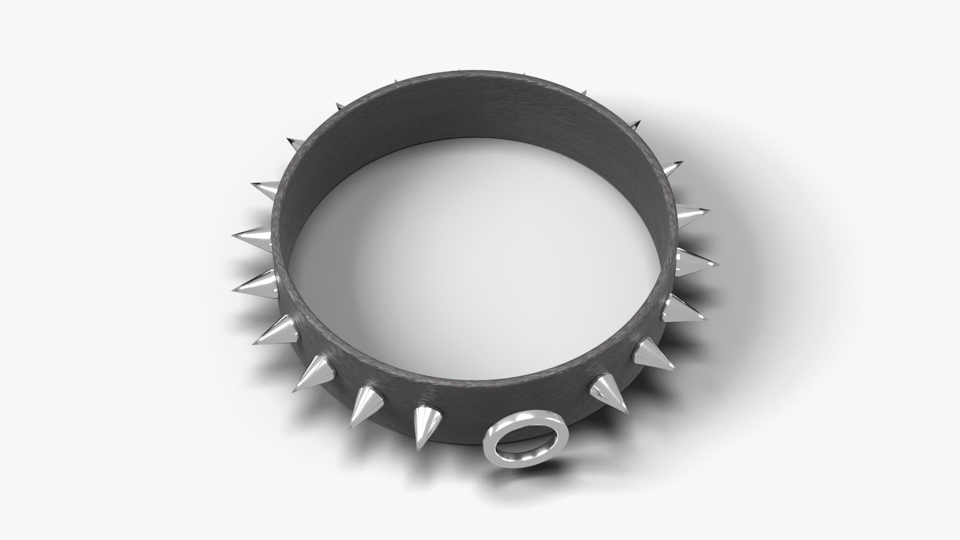 3D Spiked Leather Choker with O-Ring - Metal Punk Accessory model https://p.turbosquid.com/ts-thumb/uS/qk7lvx/FW/shot3/jpg/1792276825/1920x1080/fit_q87/d82ddc4db97f9fcf341cc01a33e9e1bd9b2655a6/shot3.jpg