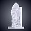Gorilla Bookend Sculpture 3D Model PM-19
