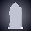 Gorilla Bookend Sculpture 3D Model PM-19