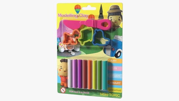 Coloured modelling clay hotsell