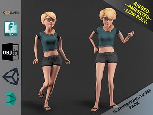 Female Toon Motion Pack