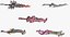 PACOTE 20 MODELOS DE ESPADA ESTILIZADA 4 - LOW POLY
