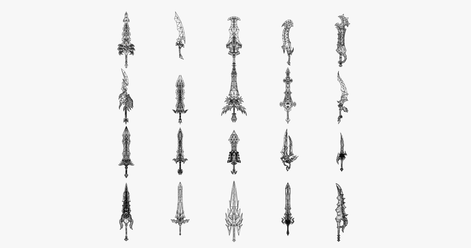 3D 20 STYLIZED SWORD MODELS PACK 4 - LOW POLY https://p.turbosquid.com/ts-thumb/uS/wqFGjN/RT/14/png/1713738332/1920x1080/fit_q87/e35c722b0effeabbee9c4951d95a4836e5f75812/14.jpg
