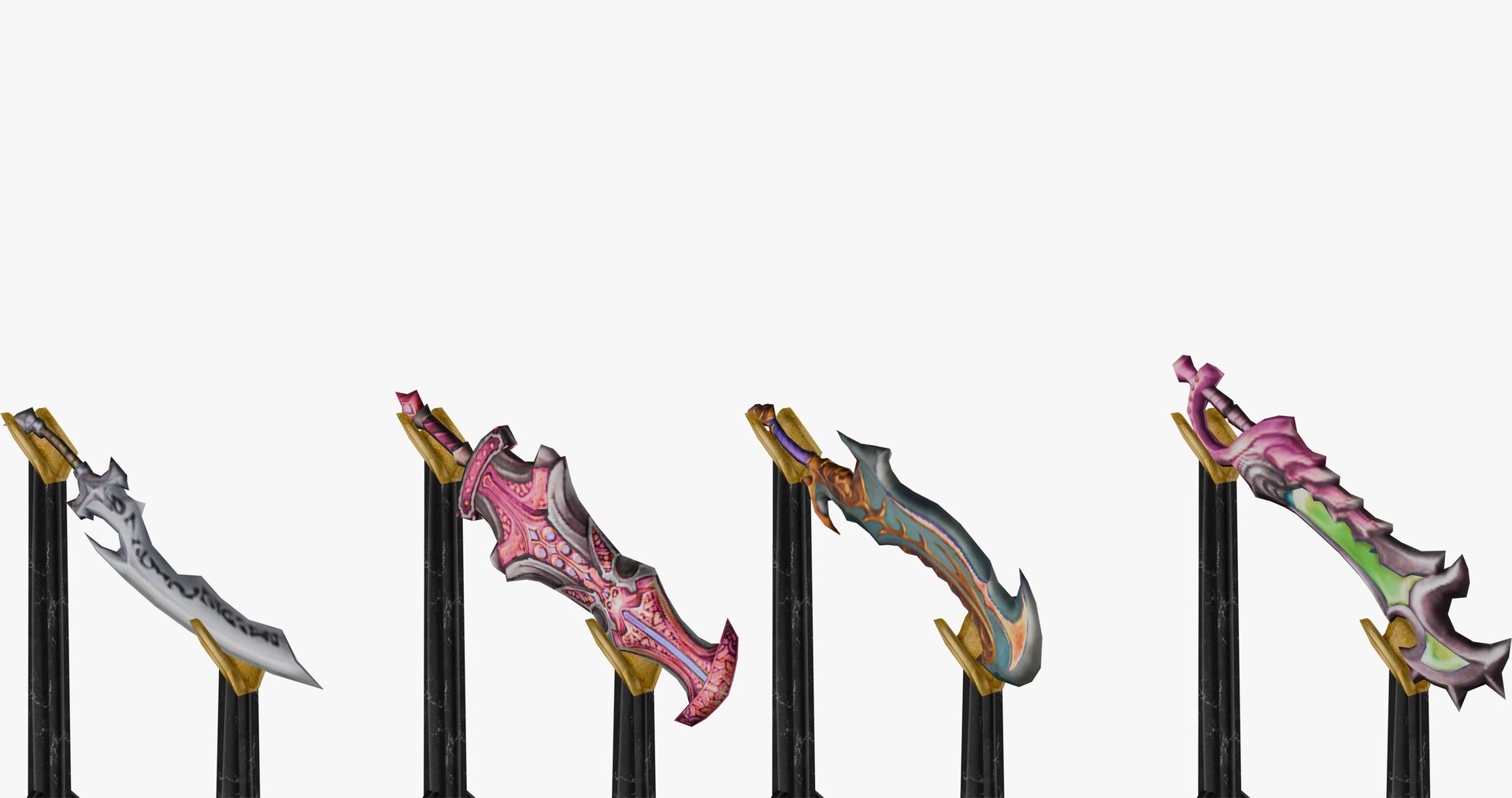 3D 20 STYLIZED SWORD MODELS PACK 4 - LOW POLY https://p.turbosquid.com/ts-thumb/uS/wqFGjN/Sy/z07/png/1713738329/1920x1080/fit_q87/a1048ee33036342ec026702b2e61f1ab9767f6fc/z07.jpg