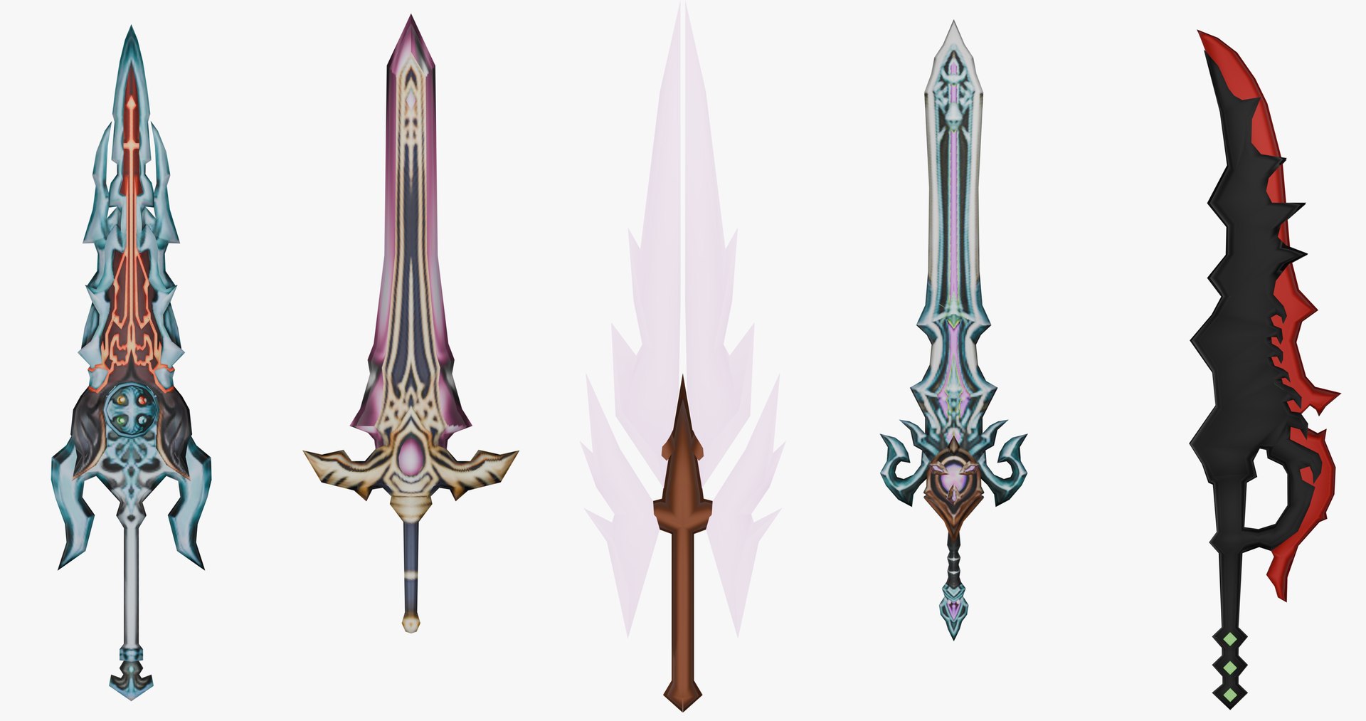 3D 20 STYLIZED SWORD MODELS PACK 4 - LOW POLY https://p.turbosquid.com/ts-thumb/uS/wqFGjN/u1/z01/png/1713738305/1920x1080/fit_q87/159803f131a025ed8d66b6ed062247c9710c4c5a/z01.jpg