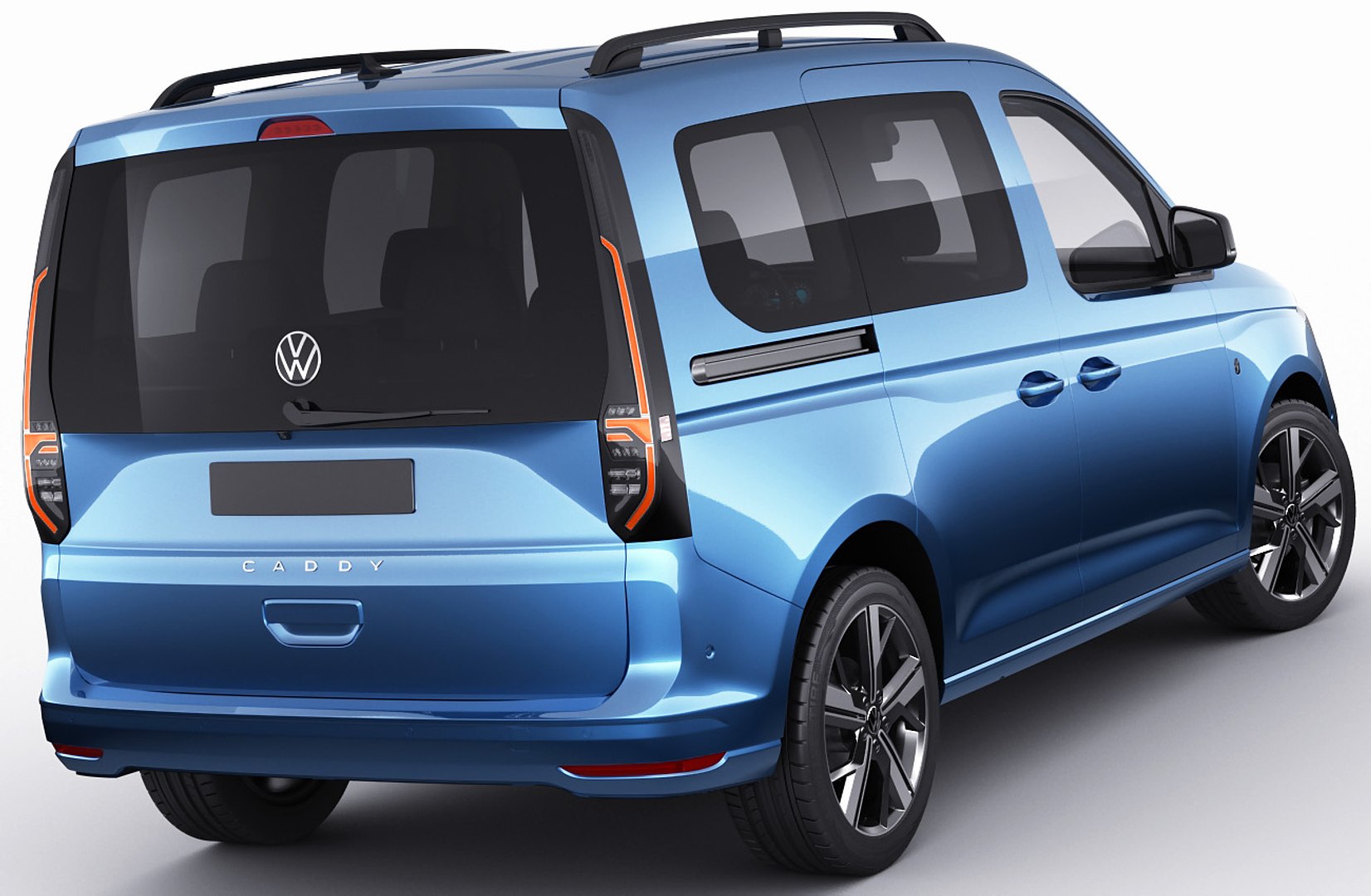 VW Caddy 3d модель