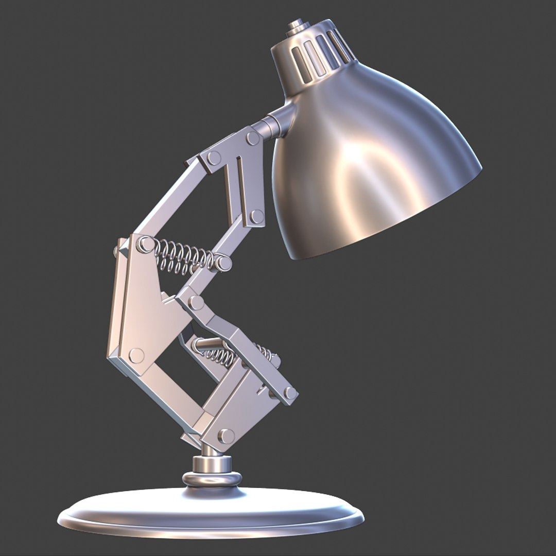 Luxo Lamp Rig Model - TurboSquid 1539129