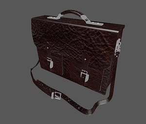 leather bag 3D model