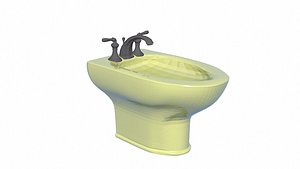 3D Toilet Bowl