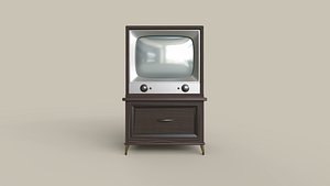 Classic Wooden 21-Inch Television