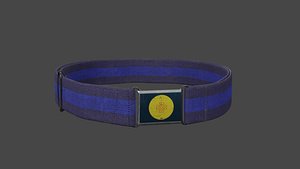 school belt 3D