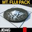 package mt fuji 3d model