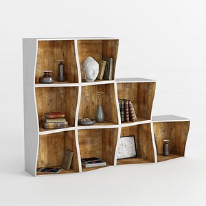 3D bookcase db005500