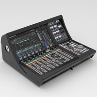 Yamaha DM7-EX Compact Digital Mixing Console with Expansion Controller 3D model