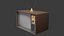 Vintage low poly TV