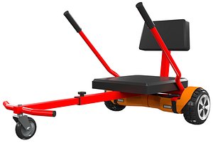 board hover hoverboard 3D