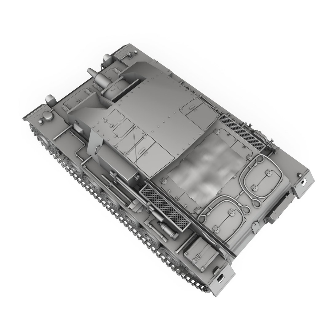 3d Model - Iii Stug Panzer Tank