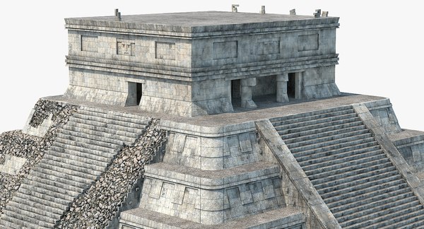 3D ancient mayan pyramid model - TurboSquid 1419209