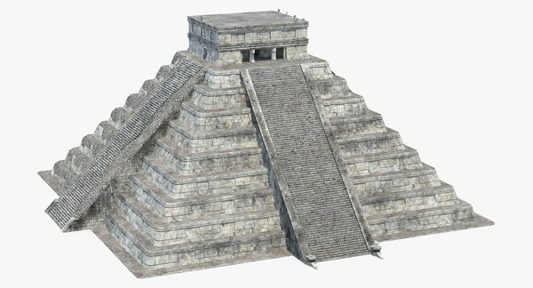 3D ancient mayan pyramid model - TurboSquid 1419209