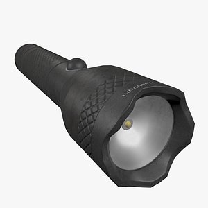 flashlight lighting 3d model