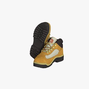 3D Timberland Waterproof Field Wheat Nubuck A18RI231