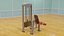 Beinpresse-Fitnessstudio