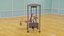 Beinpresse-Fitnessstudio