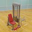 Beinpresse-Fitnessstudio