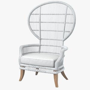 goods aurora outdoor wingback 3d max