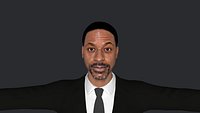 Sterling K Brown  Hyper Realistic Full Body Fully Rigged 3D Character