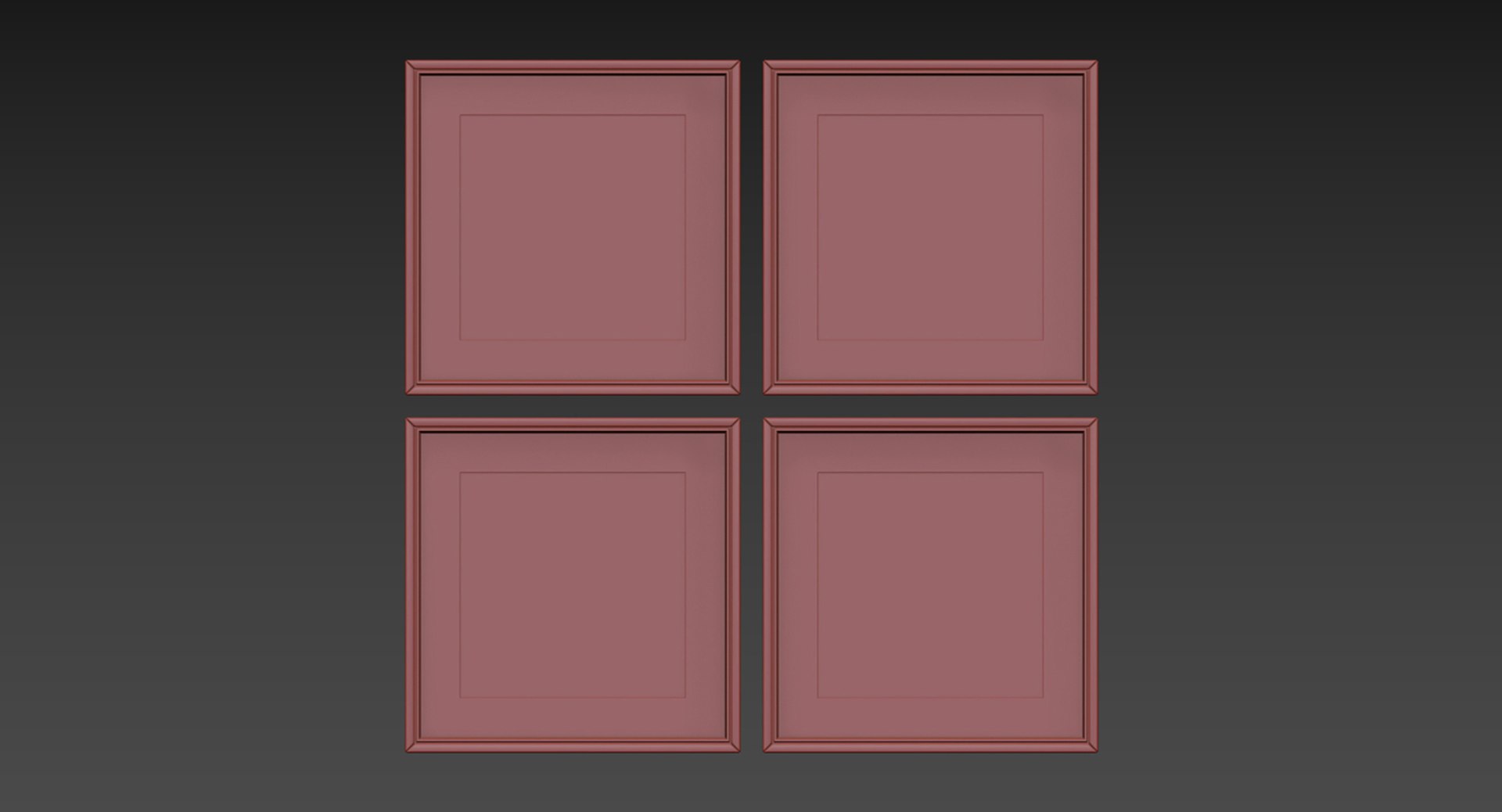 3D Model Picture Frames Set-569 - TurboSquid 2334912