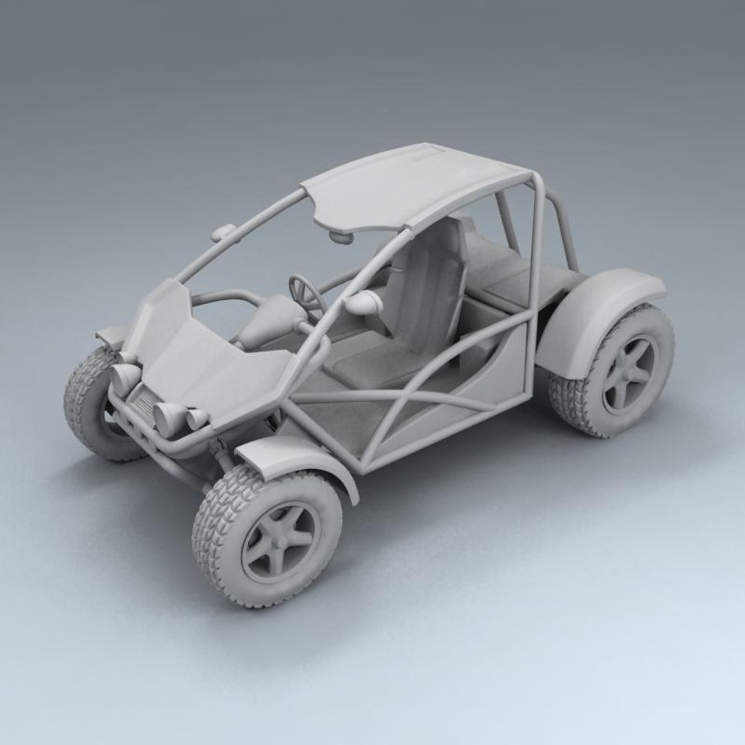 Buggy Vehicle 3d Model