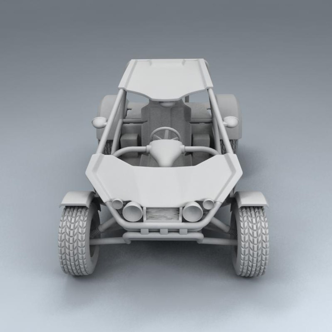 Buggy Vehicle 3d Model