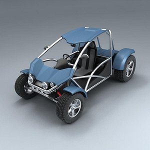 buggy vehicle 3d model