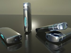 gas lighter 3d 3ds
