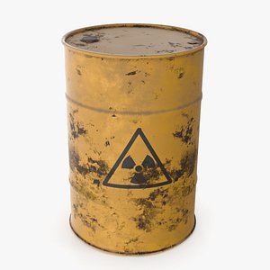 radioactive barrel 3D