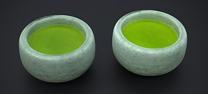 BOWL OF JAPANESE MATCHA 2024 3D